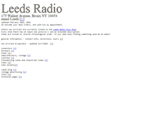 Tablet Screenshot of leedsradio.com